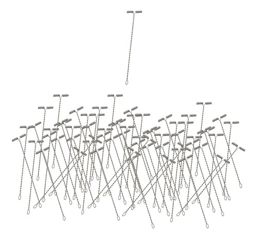 Ganchos De Cuerda Giratorios De Pesca Soporte De Los 6cm