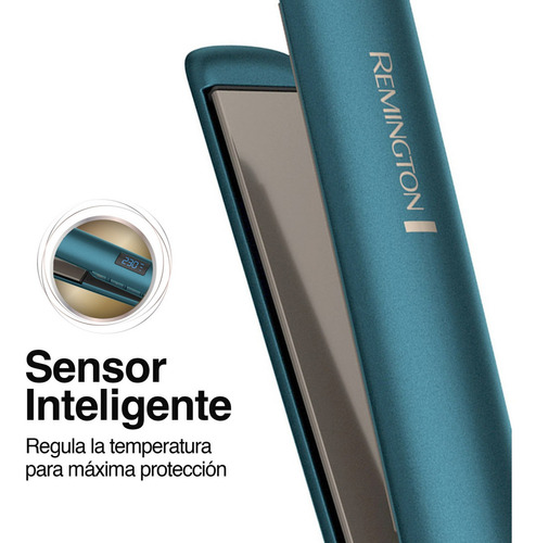 Alisador Remington Coconut Theraphy S8607 Color Azul claro