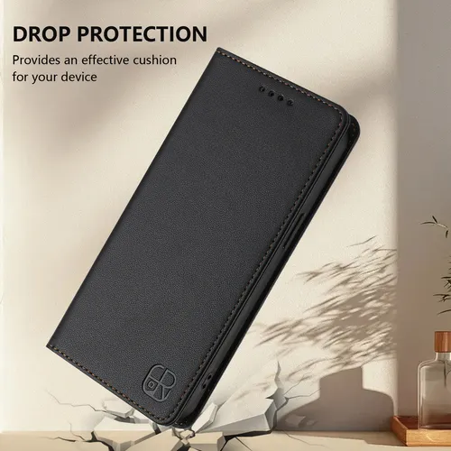 ~#~ Funda De Piel Tipo Cartera Para Samsung Galaxy Note 10, Función Atril, Bloqueo Rfid, Tpu, A Prueba De Golpes,