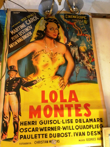 Afiche De Cine - Lola Montes