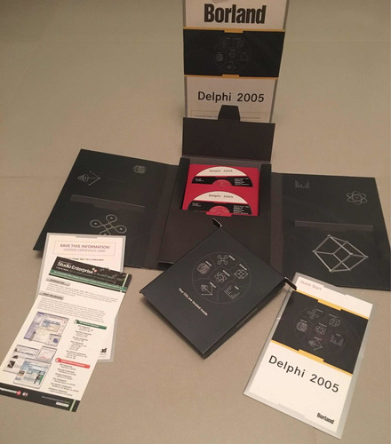 Borland Delphi 2005 Completo Na Caixa