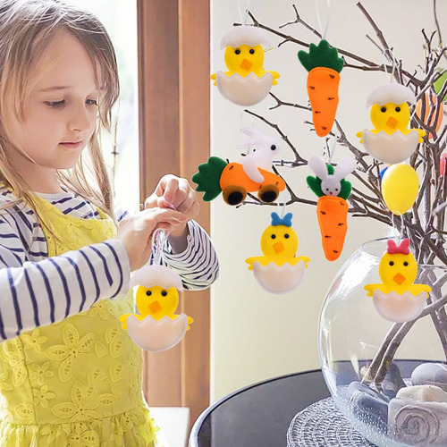 Colgante De Conejo De Pascua Con Forma De Conejito, Dibujos