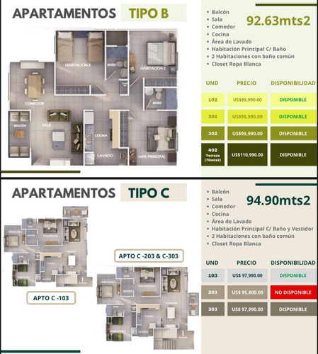 Imagen 11 de 12 de Hermosos Y Espaciosos Apartamentos Para Que Vivas Tus Sueños