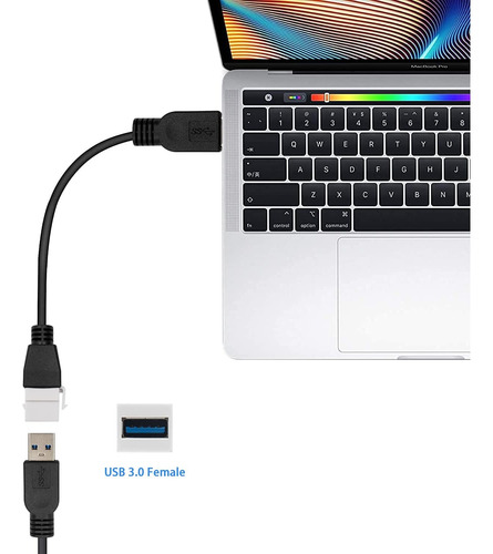 Cable De Gato Keystone De Poyiccot Usb 30, Usb 30 A Male A