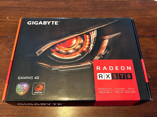 Placa De Video Gigabyte Rx 570