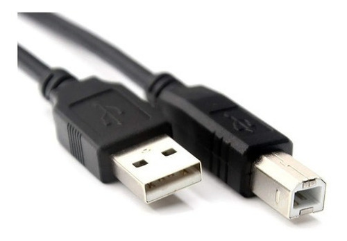 Cable De Impresora Y Scanner A-b De 3 Metros Con Usb 2.0 Color Negro B-6 P-1