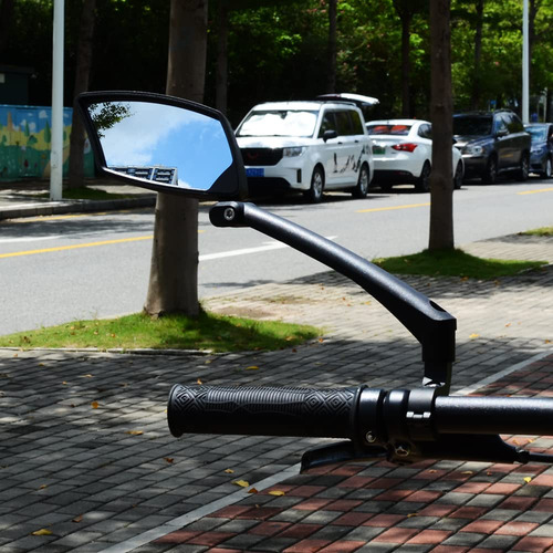 Briskmore Espejo Para Manubrio De Bicicleta, Lente De Vidrio