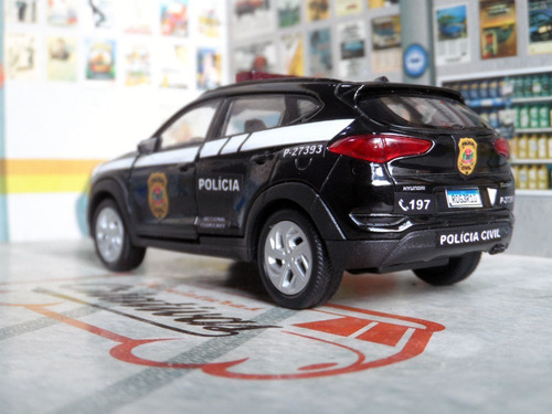 Miniatura Viatura Polícia Civil Pc Sp - Atual - Suv