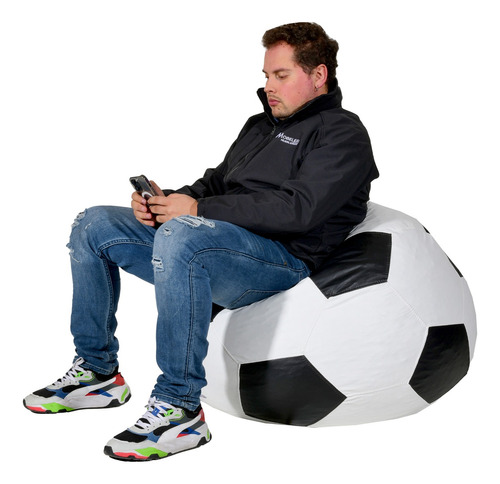 Sillon Puff Taburete Sillones Puffs Balon Soccer Cama Gamer