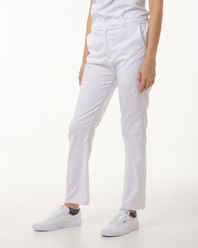 Pantalón Blanco Médico Mujer