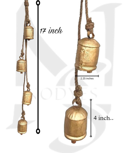 Mejora Tu Hogar Con Nuestros Cascabeles Colgantes Rústicos S
