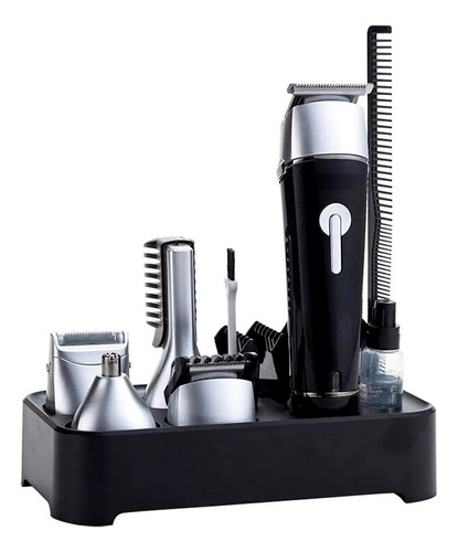 Maquina Barbera Eléctrica Recargable 10 En 1 Daling Dl-1015