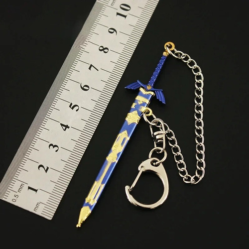 Llaveros Game Zelda Link Master Sword Para Cosplay Alloy Ope