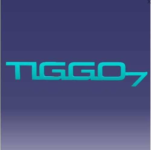 Logotipo Chery Tiggo7 Txs 2020/2021 Original