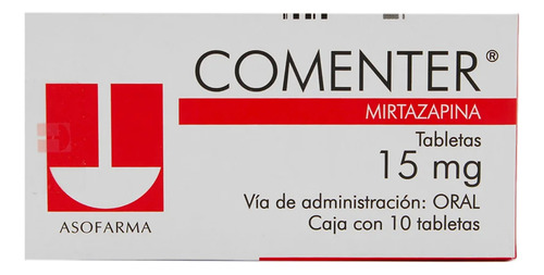 Comenter 15 Mg Caja Con 10 Tabletas