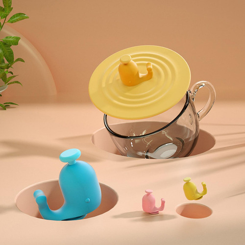2 Funda De Silicona Para Taza, Protector Hermético Para