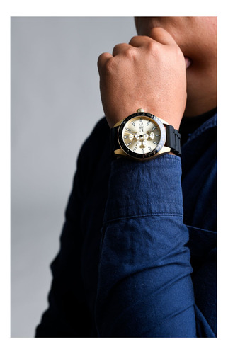 Reloj Invicta Aviator 38405 Para Hombre, Color Negro