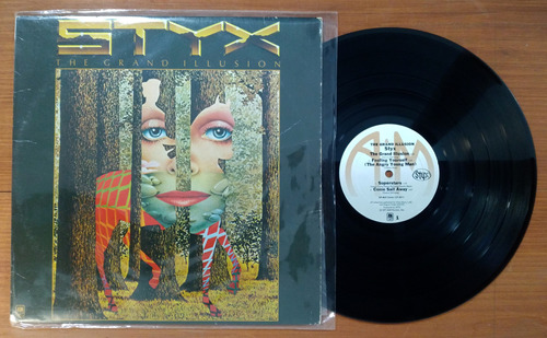 Styx The Grand Illusion 1977 Disco Lp Vinilo Usa