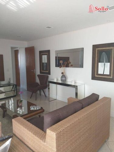 Imagem 2 de 18 de Condomínio Parque Club Apto 134m² Andar Alto Vista Livre 3 Suítes 2 Vagas - Guarulhos/sp - Ap0217