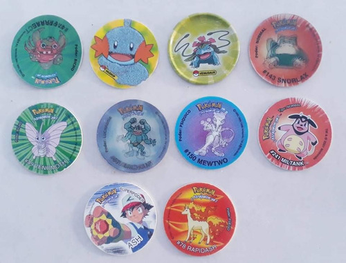 Tazos Pokemon De Sabritas (Usado)
