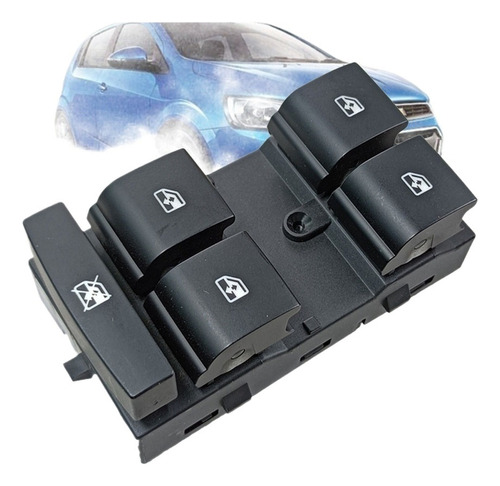 Control Maestro Vidrios Para Chevrolet Aveo T300 2011-2015