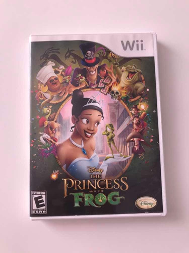 Disney The Princess And The Frog Nintendo Wii Original