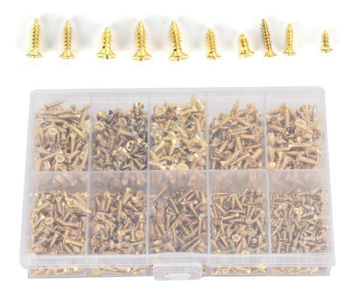 Kit Surtido De Tornillos Autorroscantes, 1080 Piezas, Tornil