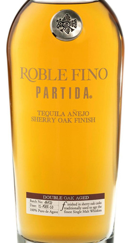 Pack De 2 Tequila Partida Roble Fino Añejo 750 Ml