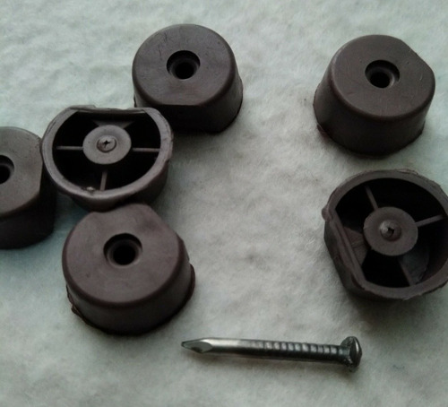 Soporte Plástico Marrón Para Entrepaños