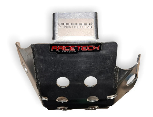Imagen 6 de 8 de Cubre Carter Aluminio Ktm Exc-f 250 2008/11 Racetech Ws