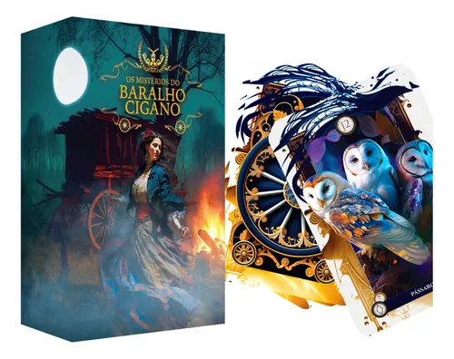 Kit Especial para Iniciantes no Tarot + 2 Baralho Cigano 36 Cartas e  Oráculo Marselha + Manual e Brinde