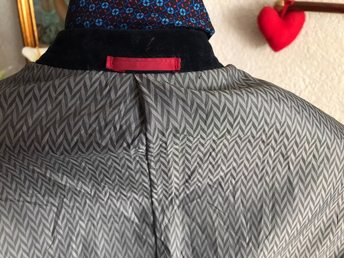 Tommy Hilfiger Jacket Blazer 100 % Cotton Azul Lisa 42r (Usado)