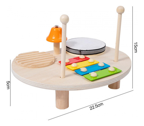 Juego De Batería Para Niños, Juguete Musical Para Bebé,