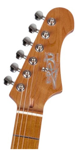 Guitarra Electrica Coral Red Jet Guitars Js400 Color Rojo Material Del Diapasón Maple Orientación De La Mano Diestro