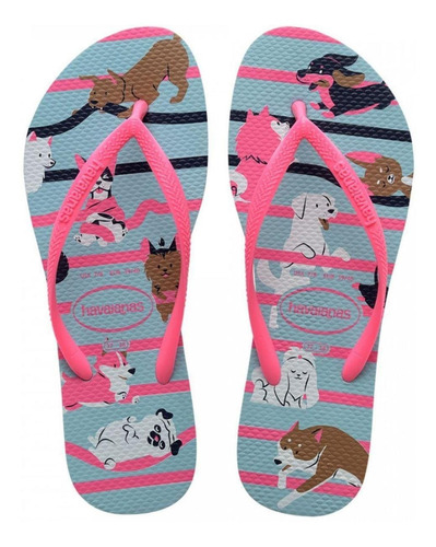 Chinelo Havaianas Slim Pets