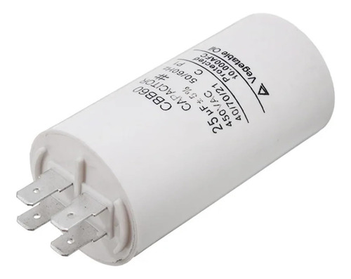 Capacitor 20uf Microfaradios 250v Ac Terminal