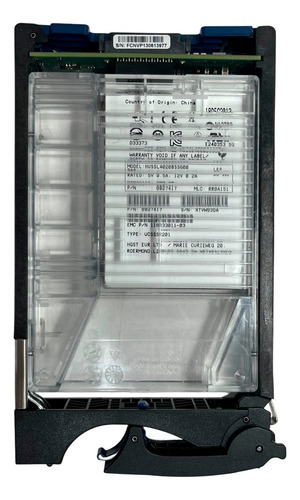 Ssd Emc 200gb 2,5 Sas 6gbps Com Gaveta 3,5 005050362 @ Prateado