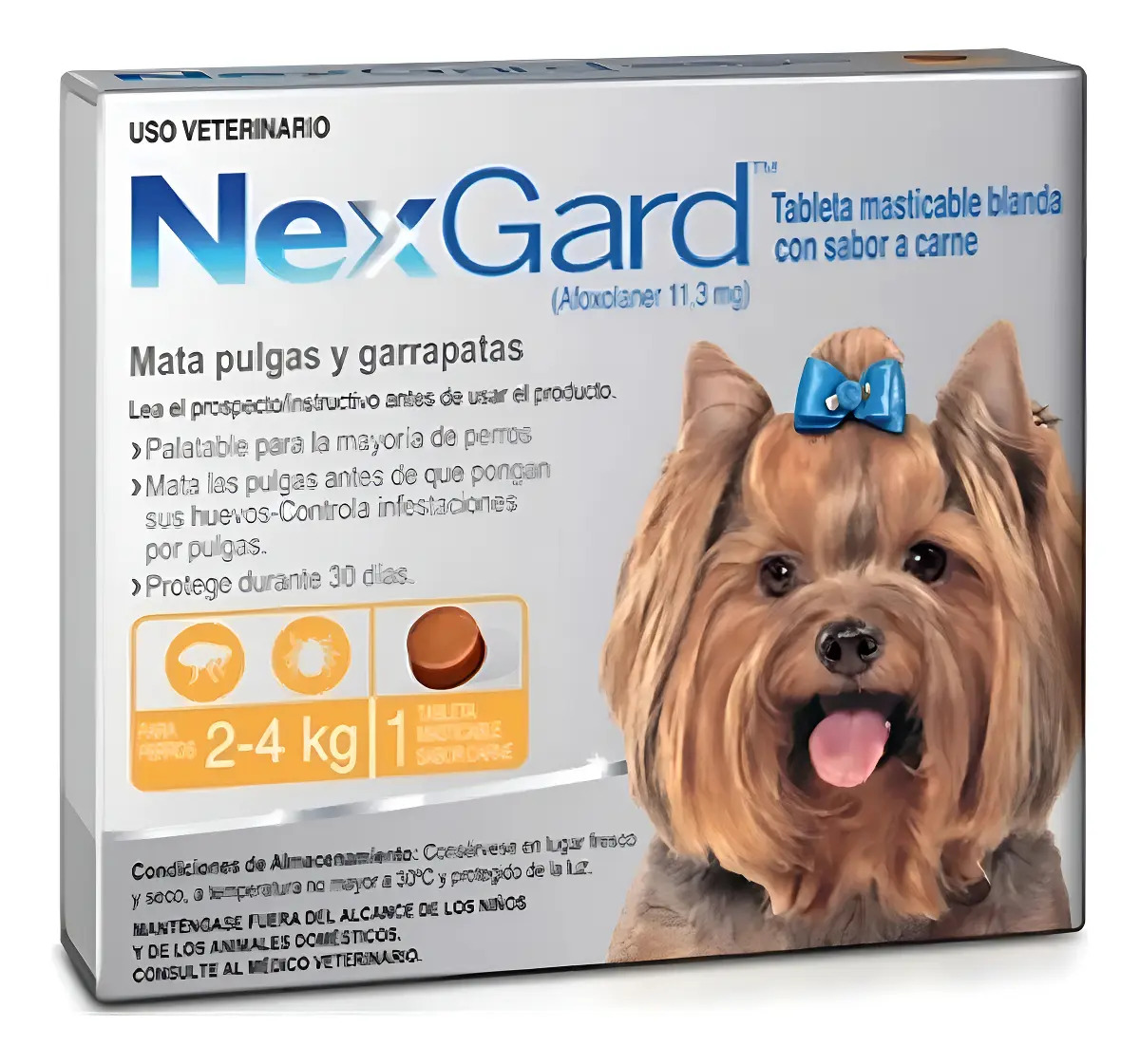 NexGard Spectra Perro - 1 - 2 kg - 4 kg - 1 - Unidad - 1