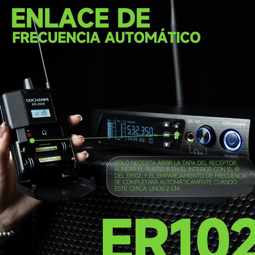 Sistema Monitoreo Gc Er102 1 Canal 14 Receptores Bluetooth