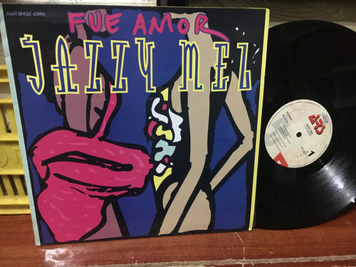 Jazzy Mel Fue Amor Vinilo Maxi '91 Electronic Latin Rap Funk