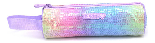 Cartuchera Trendy 17519 Color Lila Lisa