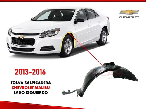 Tolva Lodera De Salp Chevrolet Malibu 2013-2016 Izquierdo