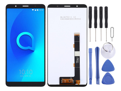 Sjp Pantalla Lcd Oem Negra Para Alcatel 3c 2019/ot5006
