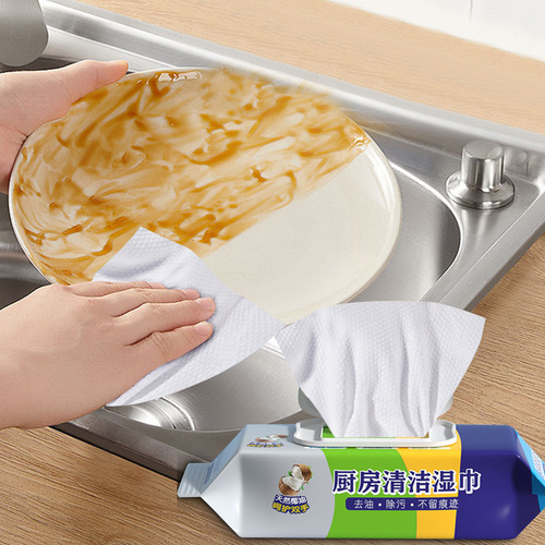 O Toallitas De Cocina De 10 Ml Para Quitar Aceite Y Quitar,