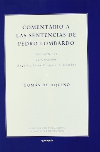 Libro Comentario A Las Sentencias De Pedro Lombardo Ii/1 De