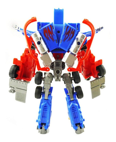 Imagen 6 de 9 de Robot Transformable Optimus Prime Jeg W5533-151b El Gato