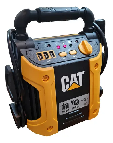 comprar Arrancador 1000 Amp Compresor Aire Usb 15w Linterna Led Cat