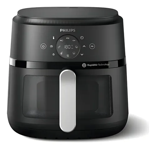Freidora De Aire Philips Phna23100 13 En 1 6.2 L Negra