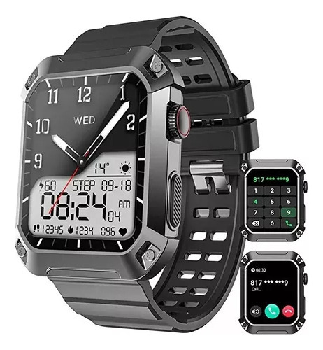 Reloj Militar Inteligente Para Hombre (responder/llamar) Rel