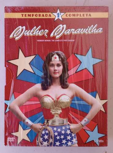 Mulher Maravilha Primeira Temporada  Dvd - Lynda Carter